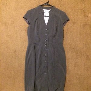 Grey Business Dress